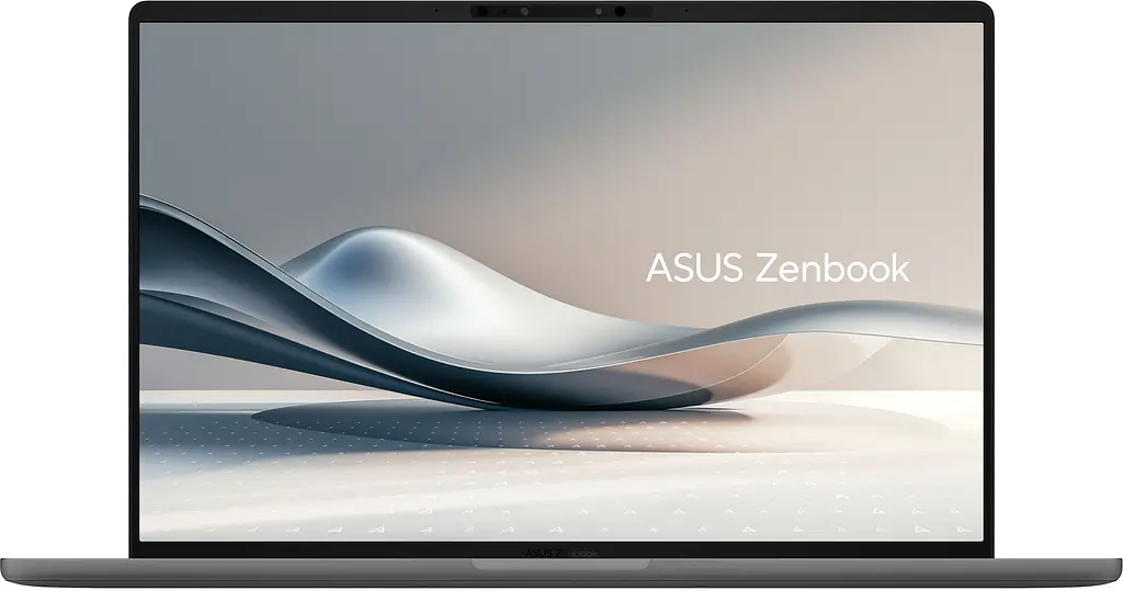 Ноутбук ASUS Zenbook A14 UX3407QA-QD306W 14 WUXGA OLED, Snapdragon X X1 26 100, 32GB, F1TB, UMA, Win11, Сірий (90NB1502-M00F40) - фото 2