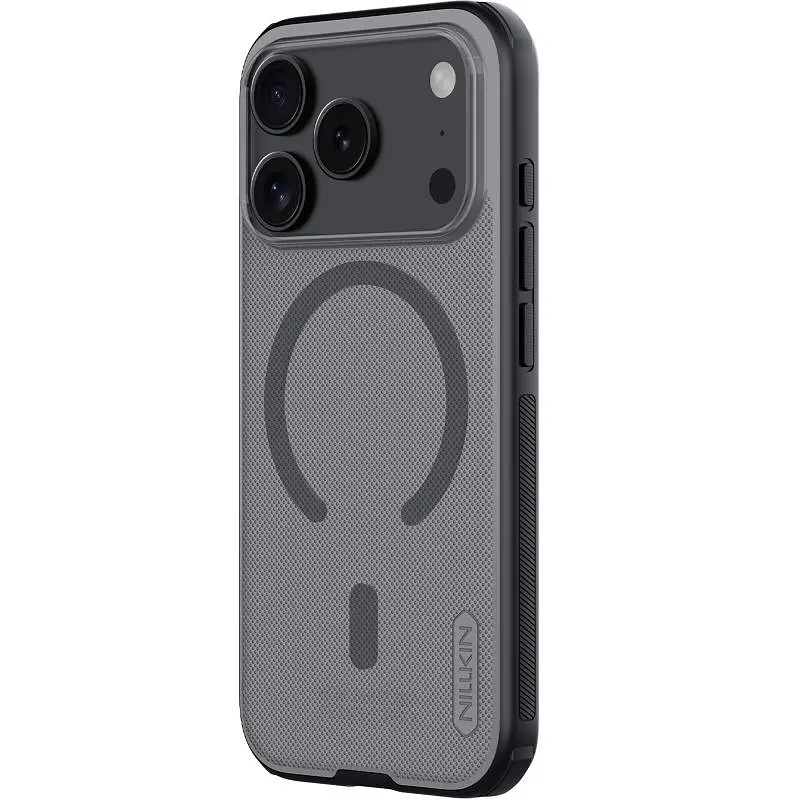 Чохол Nillkin Matte Magnetic Pro для Apple iPhone 17 Pro Max (6.9) Transparent black - фото 2
