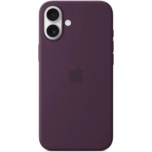 Силіконовий чохол CasePro Silicone Case з MagSafe Plum для iPhone 16 Plus - фото 5
