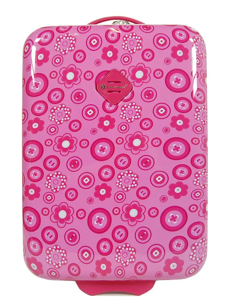 Дитяча валіза маленька S ABS-пластик Madisson Snowball 65218 49,5×32,5×20см 25л Рожевий
