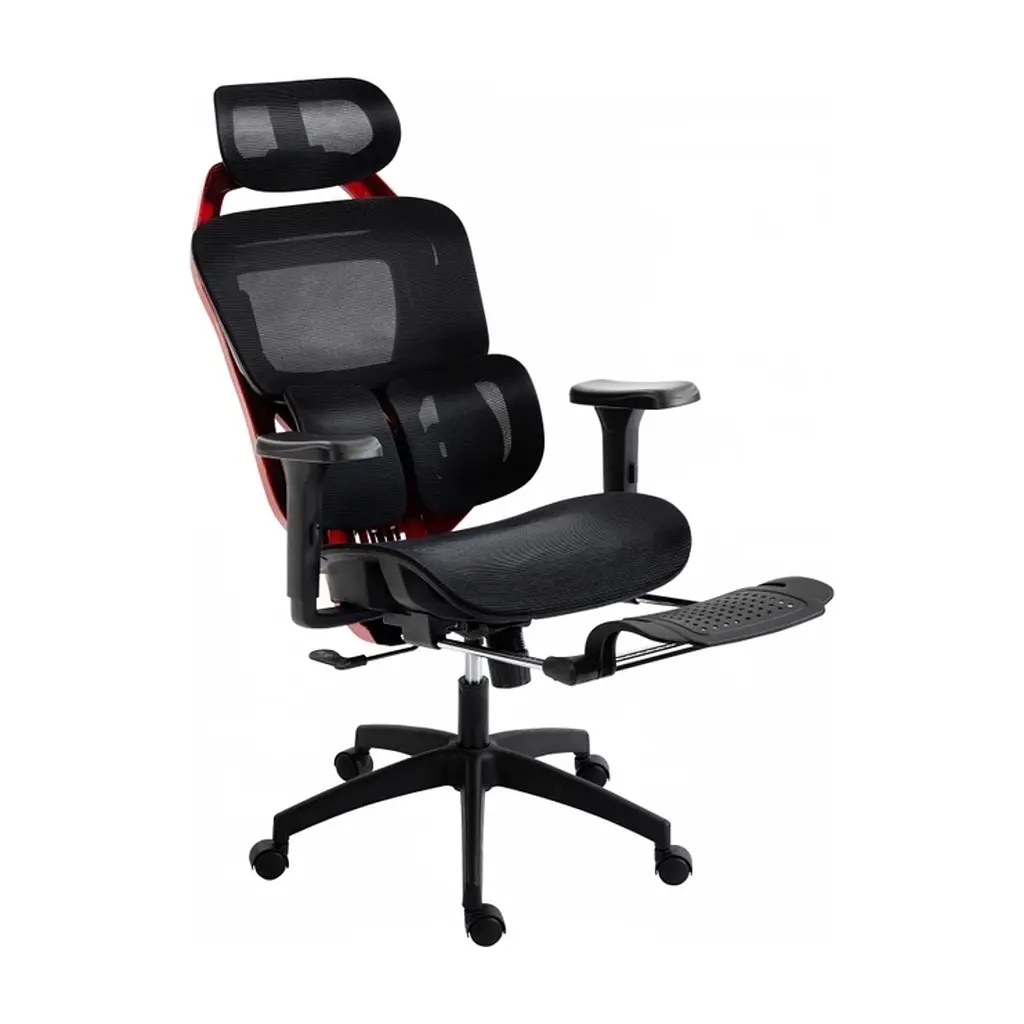Кресло игровое GT Racer X-4412 Black/Red - фото 6