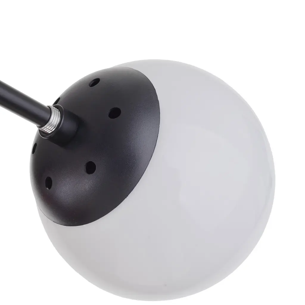 Люстра Brille молекула в спальне Е27 60W BK (BL-776S/6) - фото 5