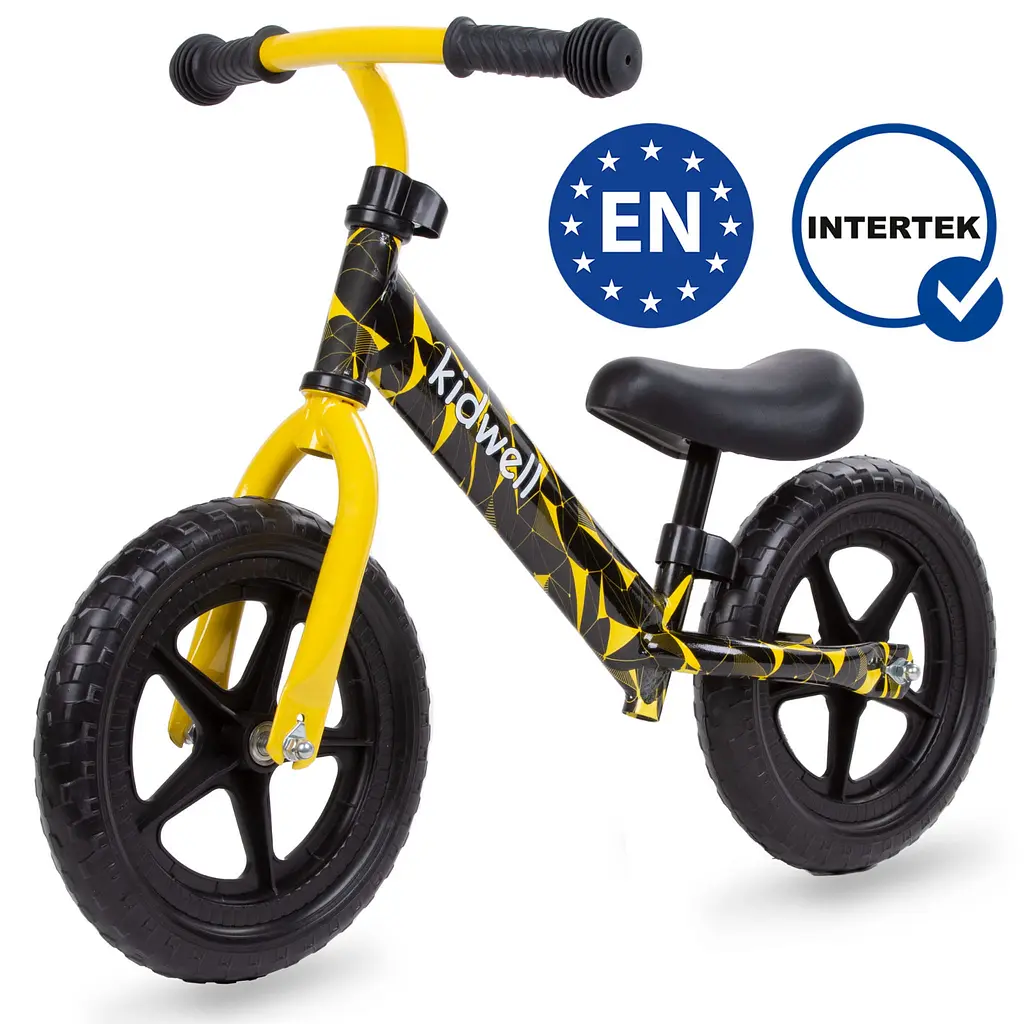 Велобіг велосипед Kidwell Rebel Yellow - фото 5