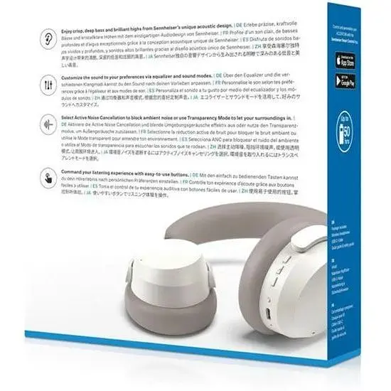 Наушники Sennheiser Accentum Wireless White (700175) - фото 6