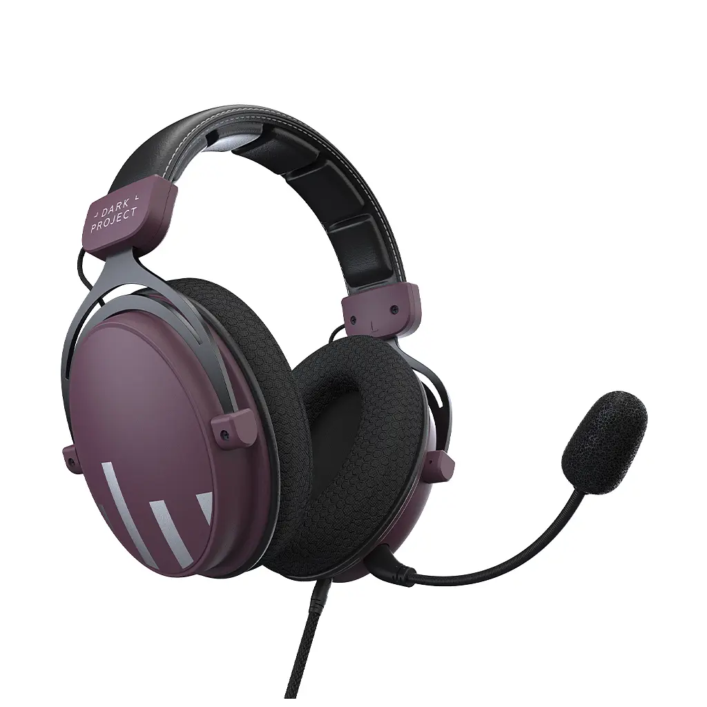 Навушники Dark Project One HS4 Wired Purple/Black (DPO-HS-5004) - фото 6