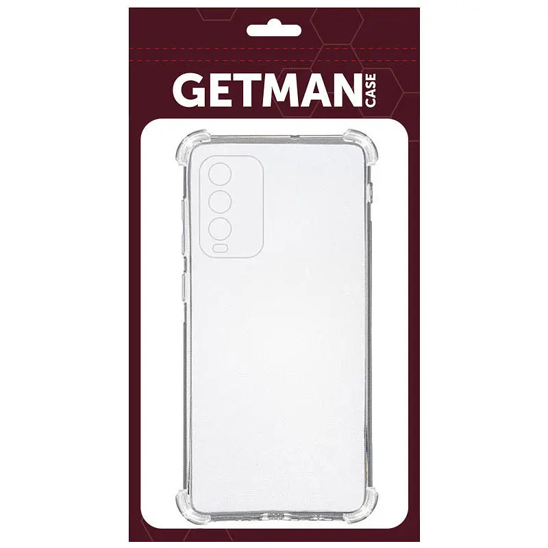 TPU чехол GETMAN Ease logo усиленные углы Full Camera для Xiaomi Redmi Note 9 4G/9 Power/Poco M3/9T - фото 5