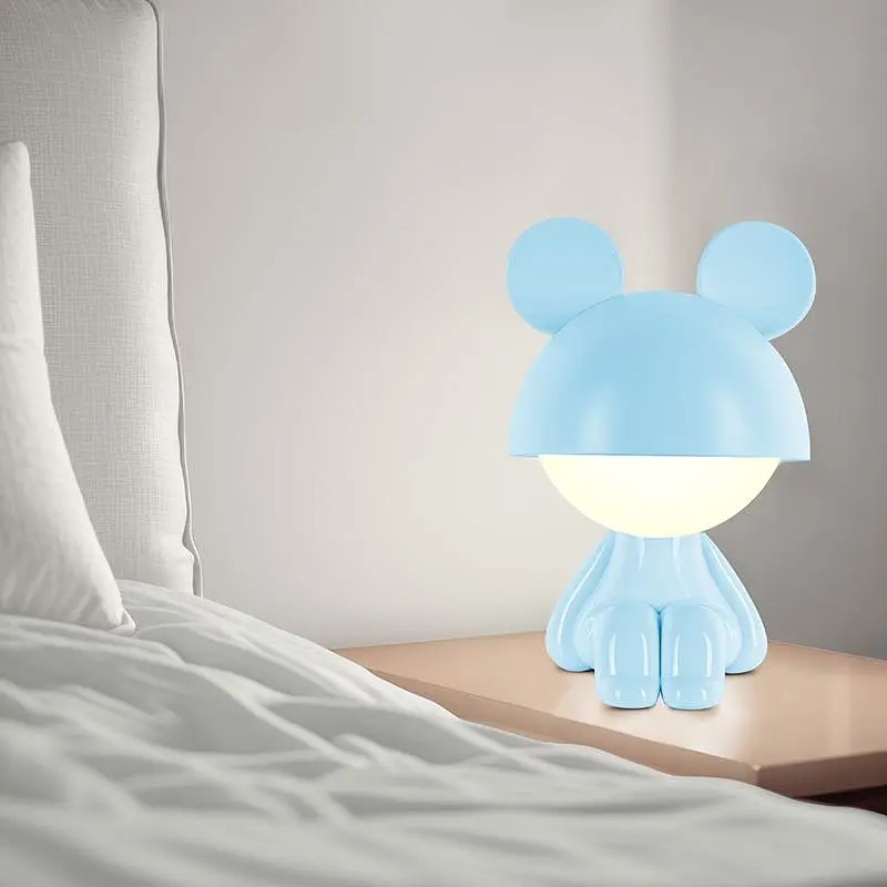 Світильник-нічник Kite LED з акумулятором Cute Mouse блакитний (K25-316-2-3) - фото 3