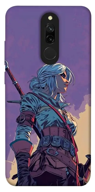 TPU чохол Demsky The witcher ciri для Xiaomi Redmi 8