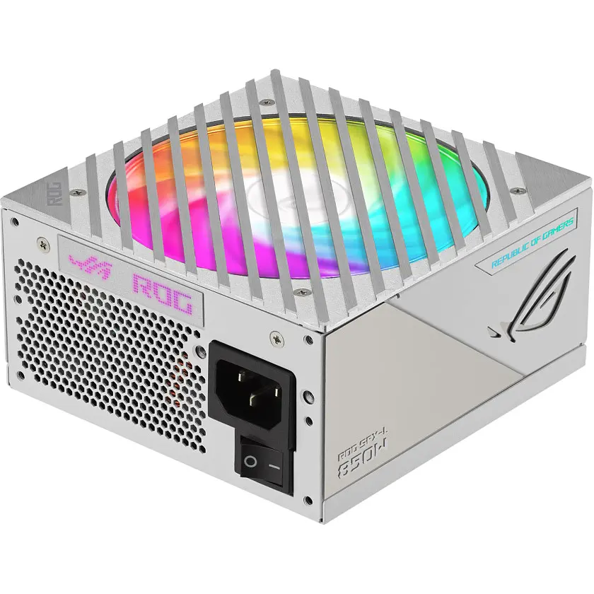 Блок питания Asus SFX 850W Asus ROG Loki SFX-L 850W Platinum White Edition (90YE00N2-B0NA00) [100096] - фото 2