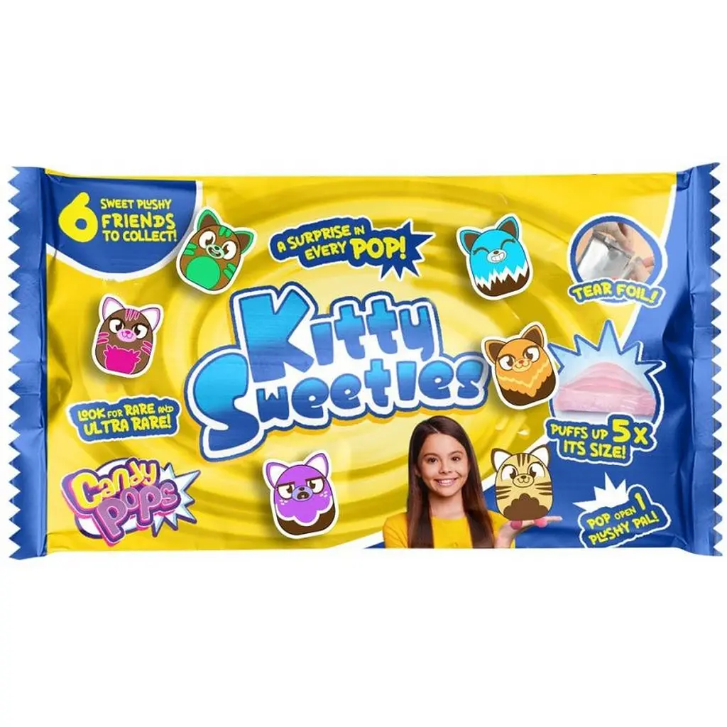 М’яка іграшка-сюрприз Candy Pops Kitty Sweeties (2408003) - фото 1