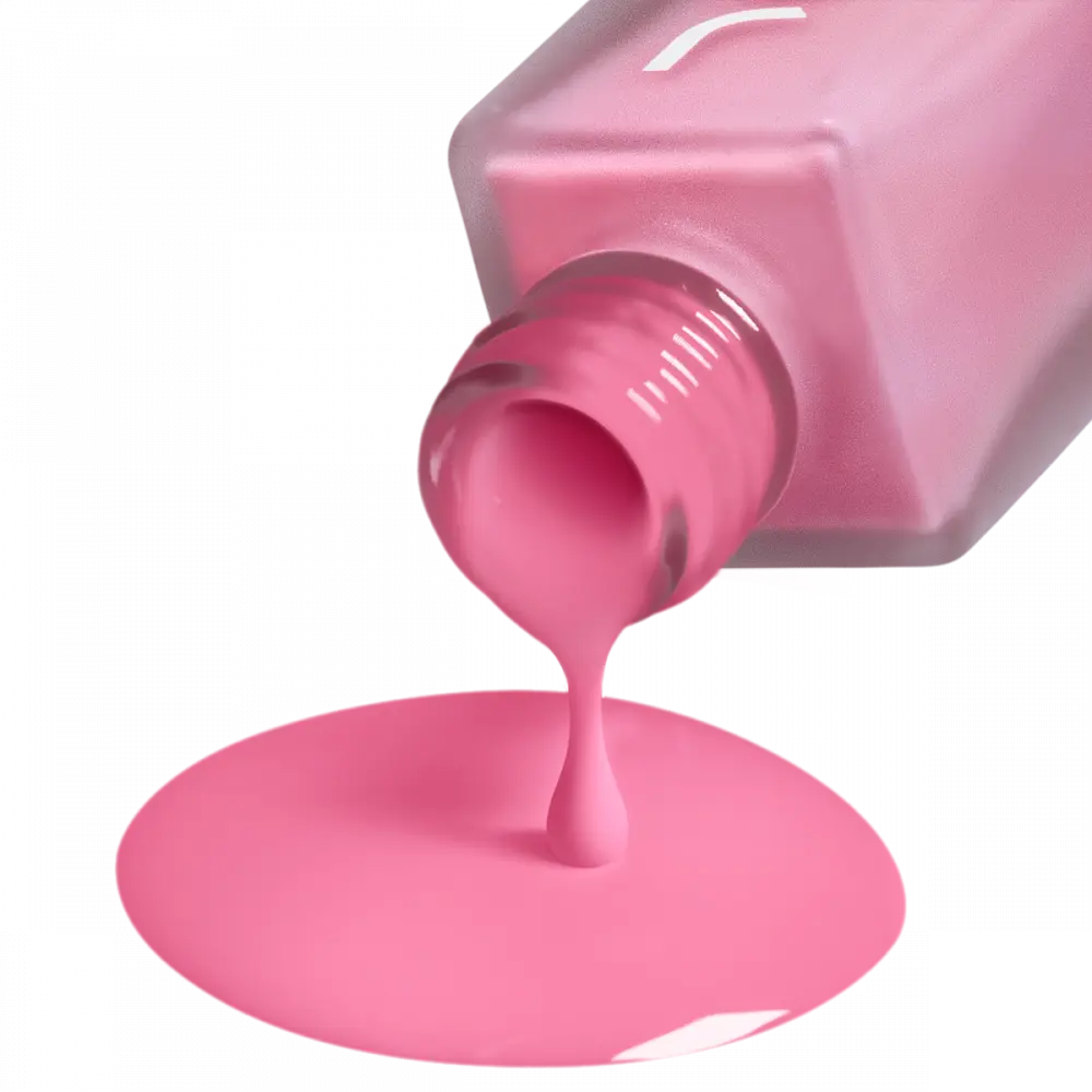Лак для нігтів Nail care polish 4in1 06 Pink voltage JOIA vegan 8 мл - фото 4
