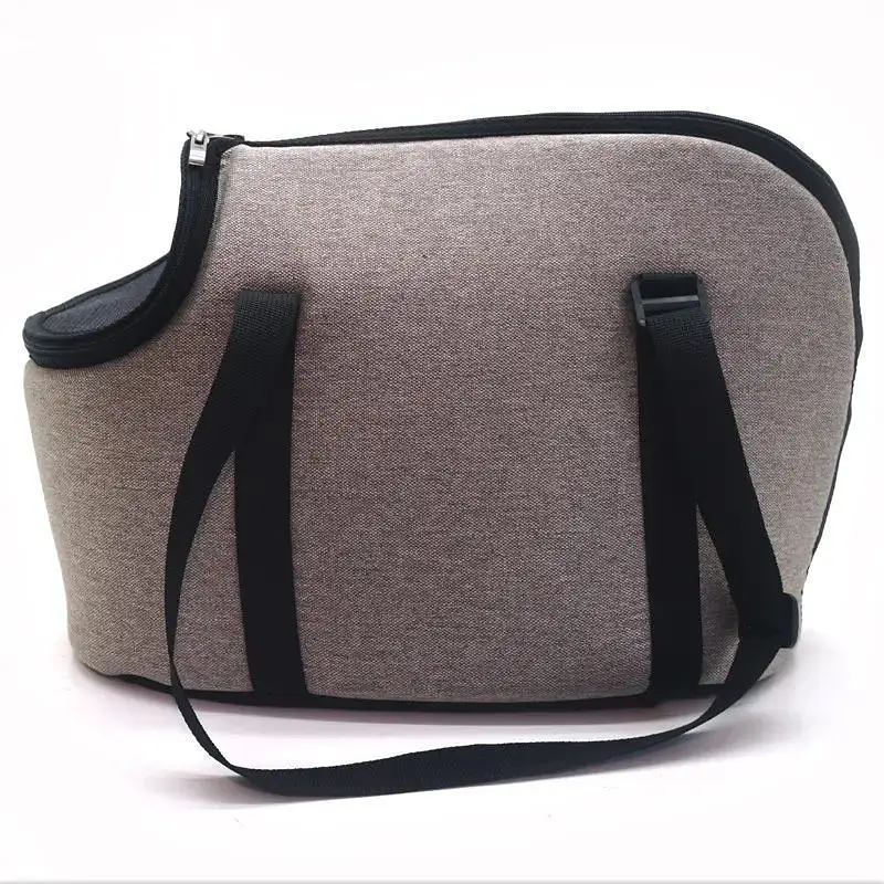 Сумка-переноска Matys Магнус №2, 47х35х27 см, бежева з коричневим - фото 3