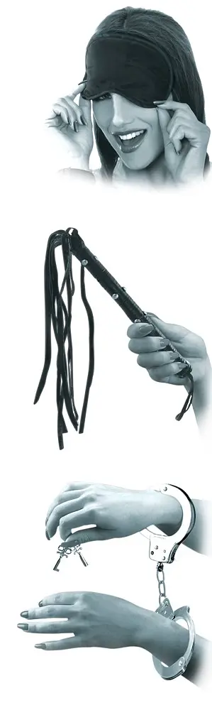 BDSM набір Pipedream Fetish Fantasy Series Lover's Fantasy Kit (чорний) - фото 5