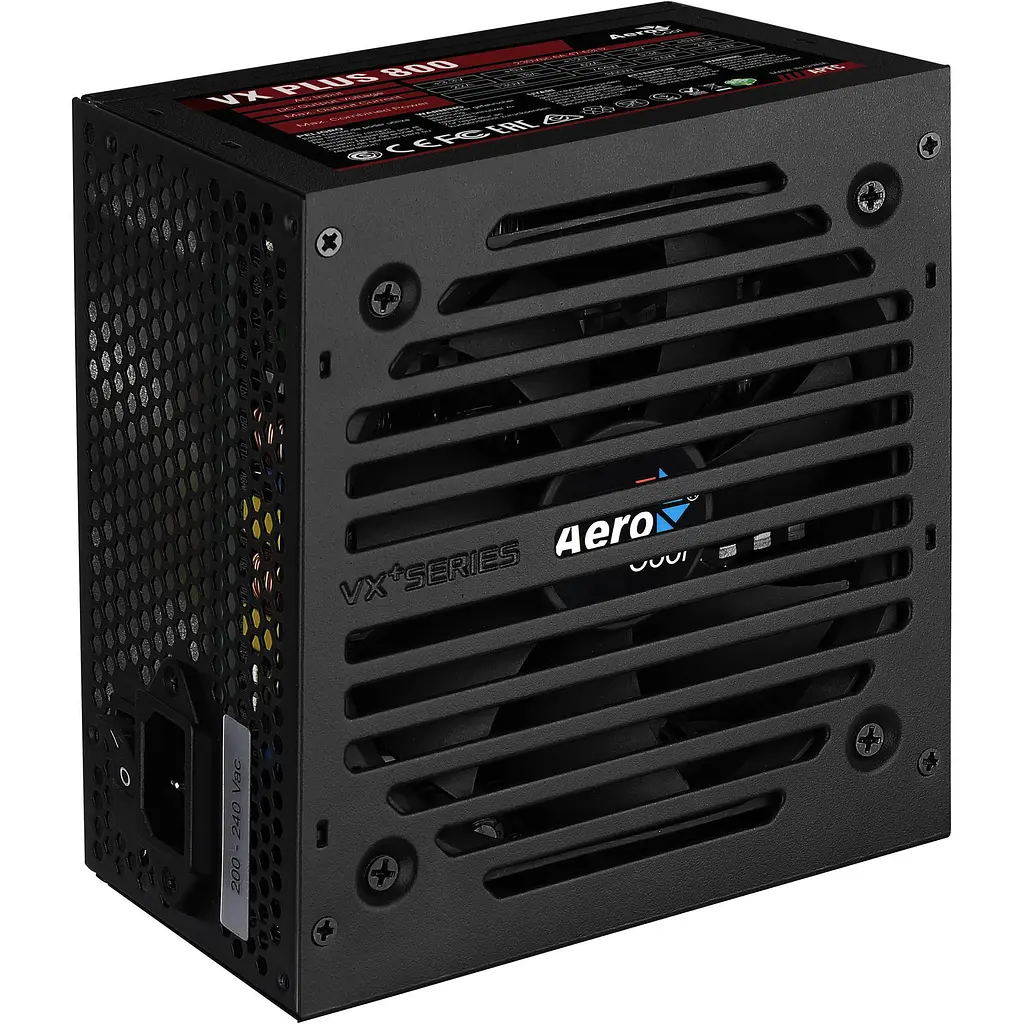 Блок живлення Aerocool VX Plus Stealth 800W (ACPN-VS80AEY.12) Black - фото 2