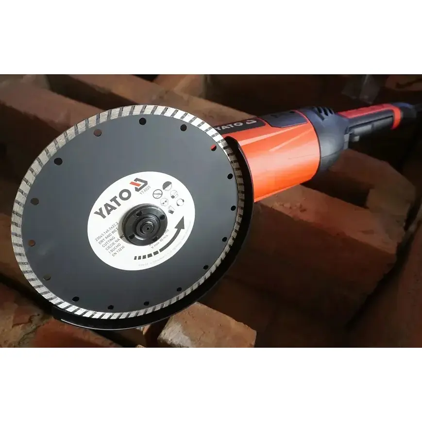 Диск алмазний турбо Yato Turbo Ø=230x8.0x22.2х3.1мм (YT-6025) - фото 2