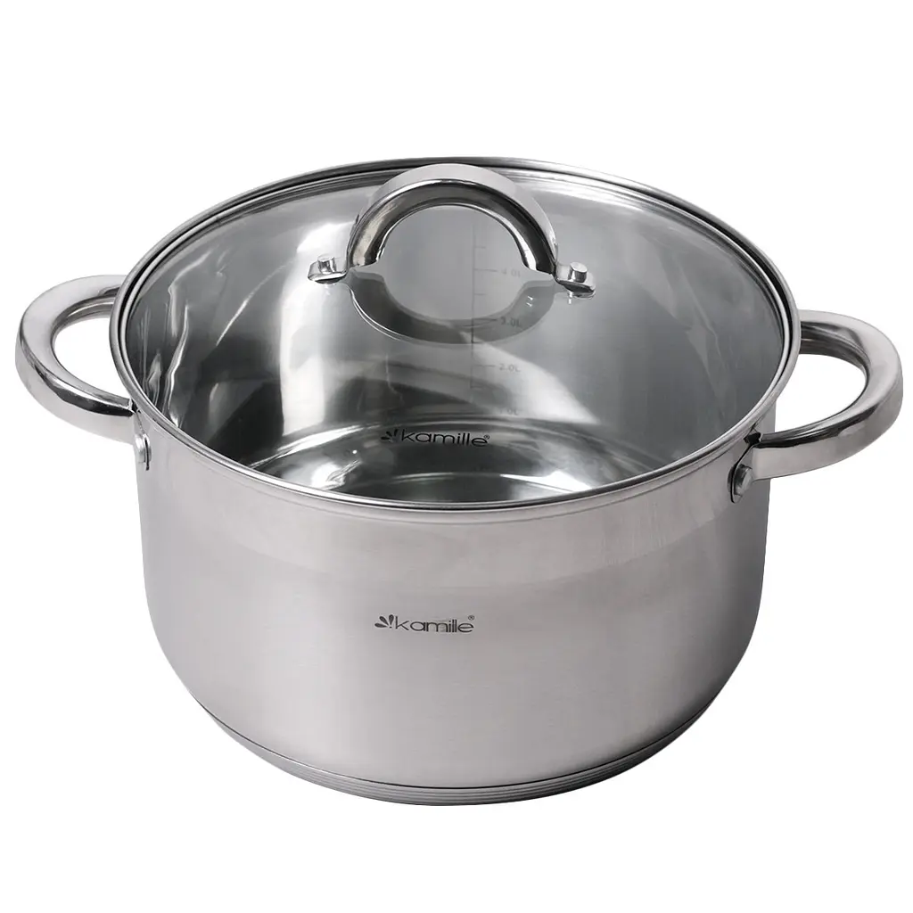 Каструля Kamille KM-5624S 6.5 л - фото 9