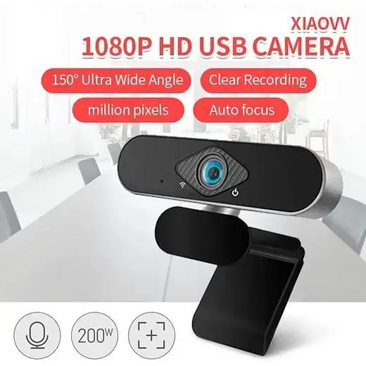 Вебкамера Xiaovv 1080P Full HD 6320s з автофокусом USB - фото 6