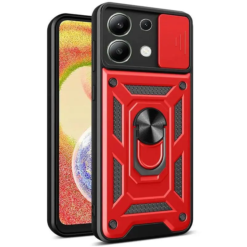 Чохол до мобільного телефона BeCover Military Xiaomi Redmi Note 13 4G Red (710692) - фото 1