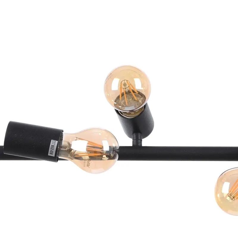 Люстра Brille лофт підвісна E27 60W BK (BL-297S/6) - фото 2