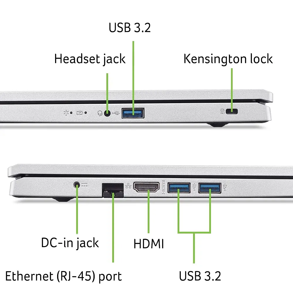Ноутбук Acer Aspire 3 A317-54 17.3' FHD IPS, Intel i7-1255U, 16GB, F1TB, UMA, Lin, сріблястий (NX.K9YEU.00T) - фото 10