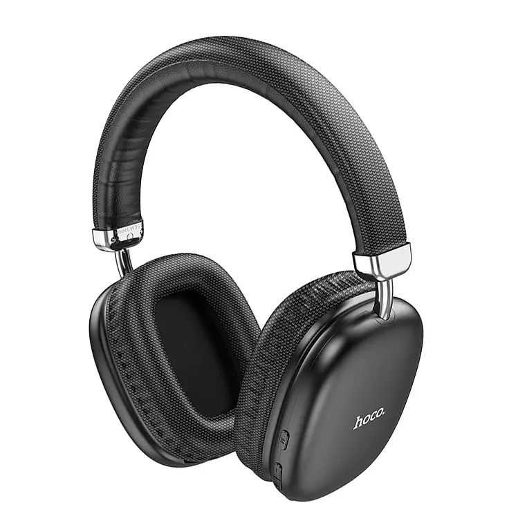 Навушники Hoco W35 Air Triumph BT headphones | BT5.3, AUX / TF, 45h | black - фото 2