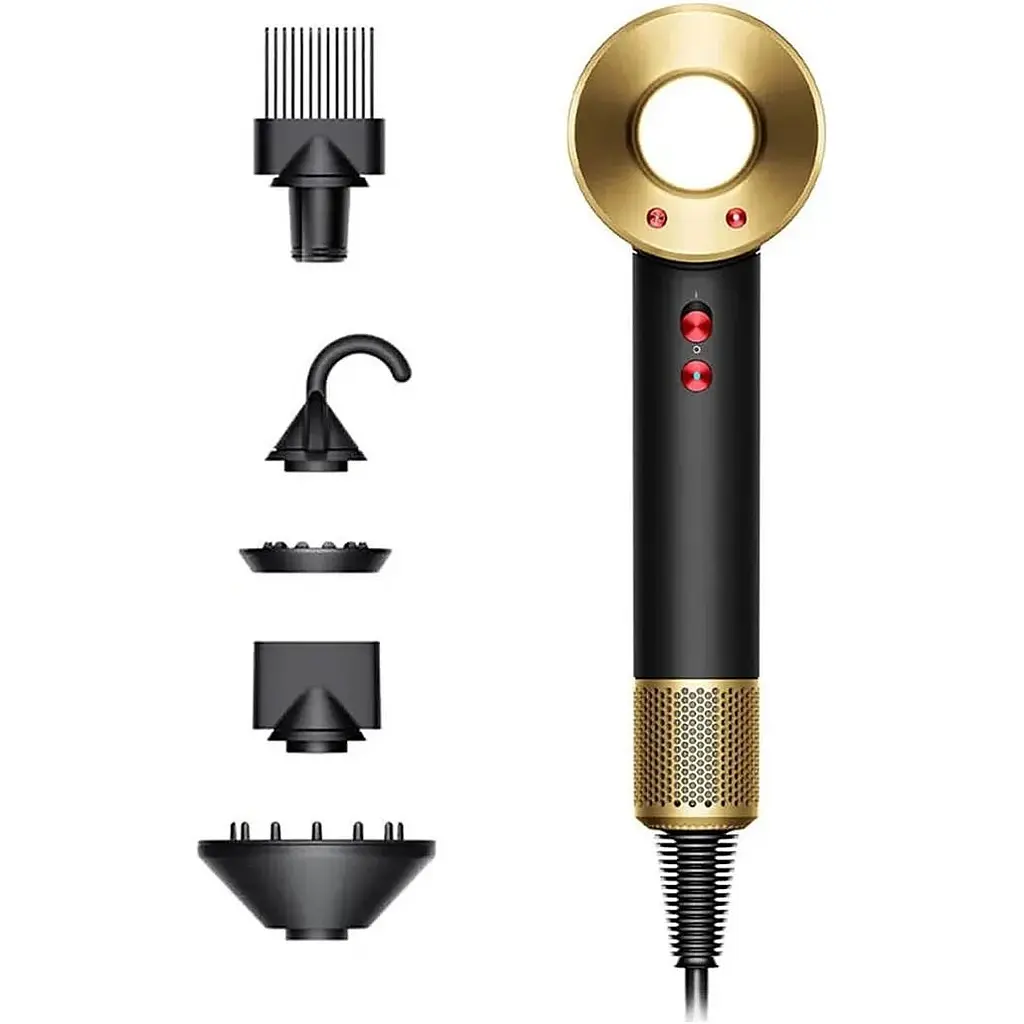 Фен Dyson HD07 Supersonic Onyx Black/Gold (534017-01) [114432] - фото 5