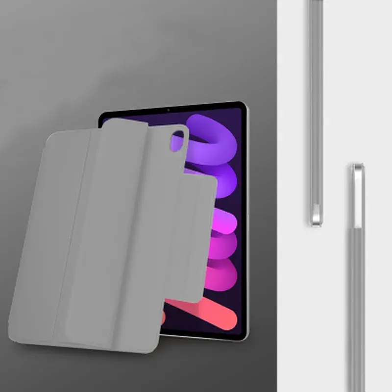 Чохол до планшета BeCover Magnetic Buckle Apple iPad mini 6 2021 Gray (706827) - фото 3