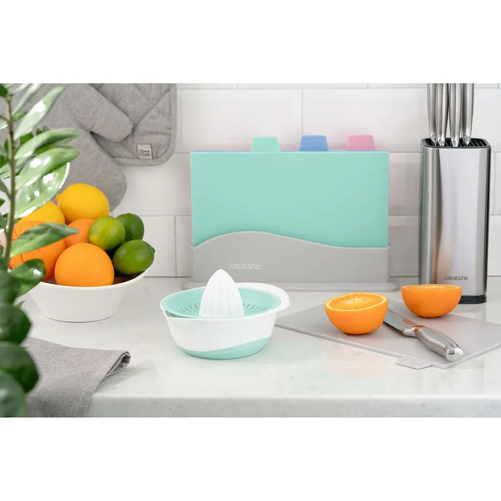 Соковижималка ручний для цитрусових Ardesto Fresh пластик блакитний тіффані (AR1464TP) - фото 4