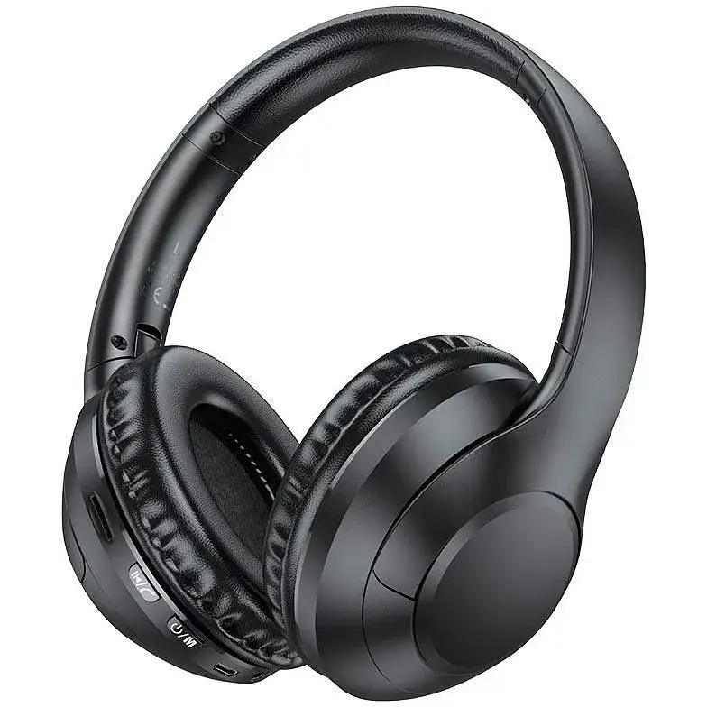 Навушники повнорозмірні Borofone BO23 Glamour BT headset чорні - фото 2