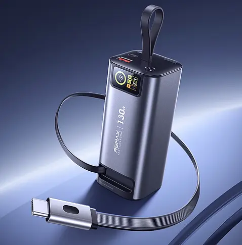 Повербанк Remax FP-111 20000mAh Power Bank 130w PD+QC Black - фото 2