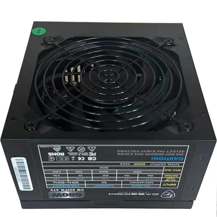 БЖ 600W Casecom, 120mm, Modular, Box - фото 2