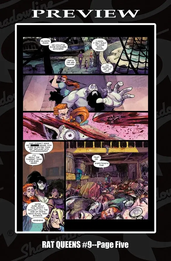 Rat Queens #9A (2017) - фото 6