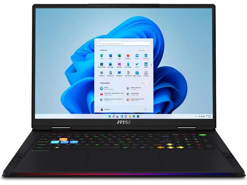 Ноутбук MSI Raider 18 HX AI A2XWIG Core Black (A2XWIG-251UA)