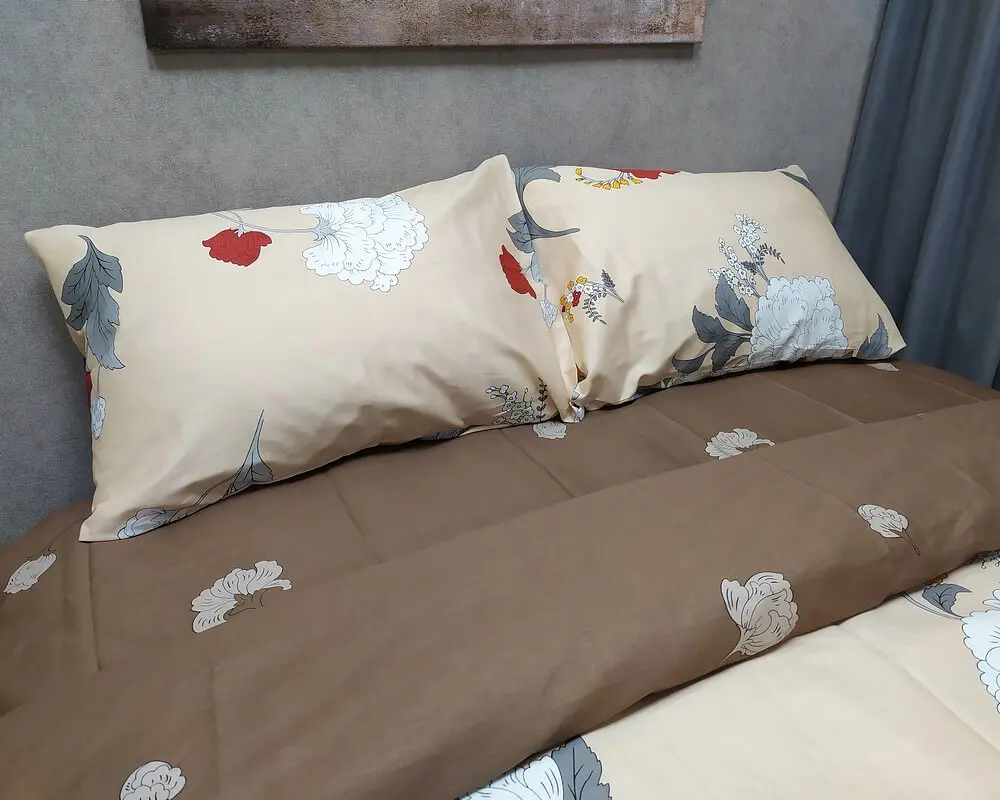 Постільна білизна LARA сатин d13125e євро - фото 3
