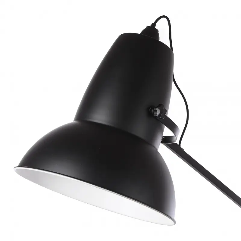 Торшер настільна лампа на коліщатках FLT-50 E27 BK Brille 25-109 - фото 2