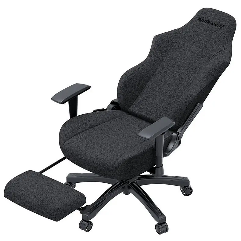 Кресло игровое Anda Seat Luna Size L Dark Gray Fabric (AD18T-44-GB-F) - фото 4