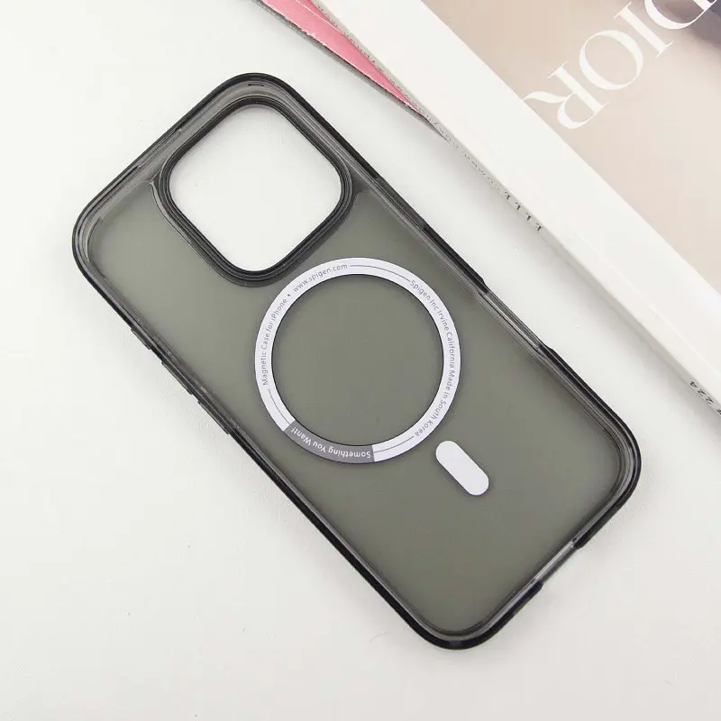 Чехол SGP Black Matte (MagFit) для Apple iPhone 16 Pro (6.3) - фото 4