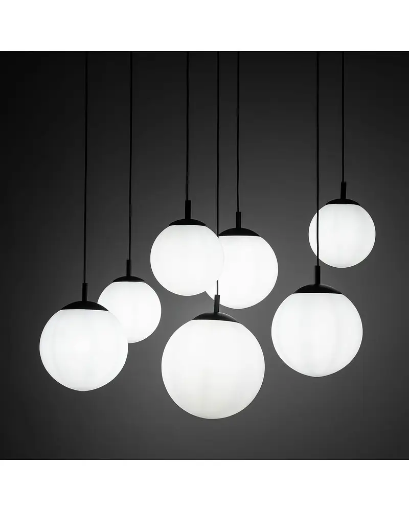 Подвесной светильник TK Lighting 4794 Esme E27 7x15W IP20 Bk - фото 2