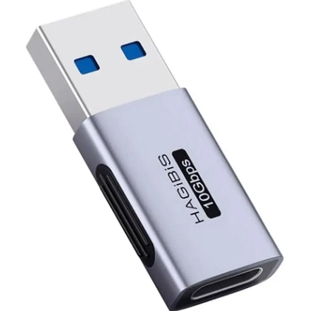 Перехідник Hagibis USB-A to USB-C TUA03 [163103] - фото 2
