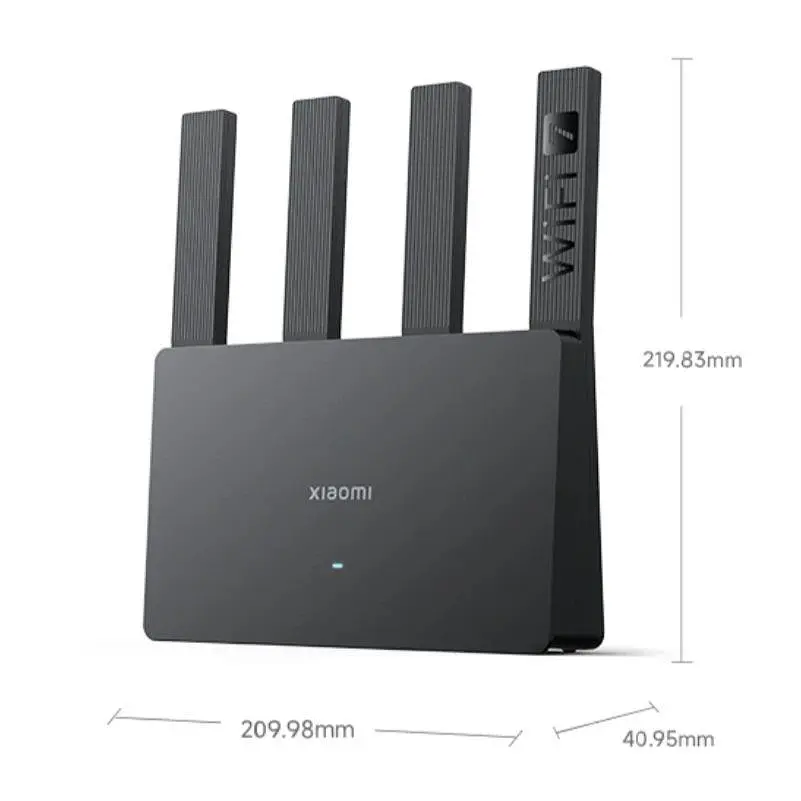 Роутер Xiaomi Router BE3600 Black маршрутизатор | Wi-Fi 7 | 3570 Мб/с | Mesh - фото 8