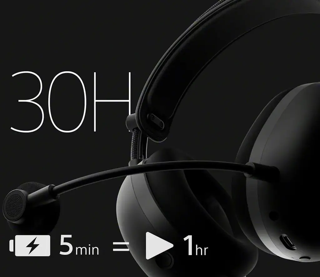 Гарнітура гравця Sony Over-ear INZONE H9 II BT 5.3, ANC, SBC, AAC, LC3, Wireless, Mic, Білий - фото 9