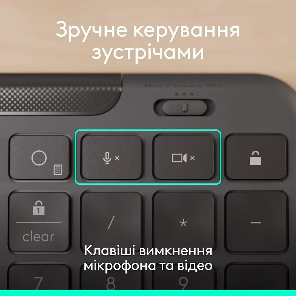 Клавиатура Logitech Signature Slim K620 Wired Keyboard for Business Graphite (920-013333) - фото 6