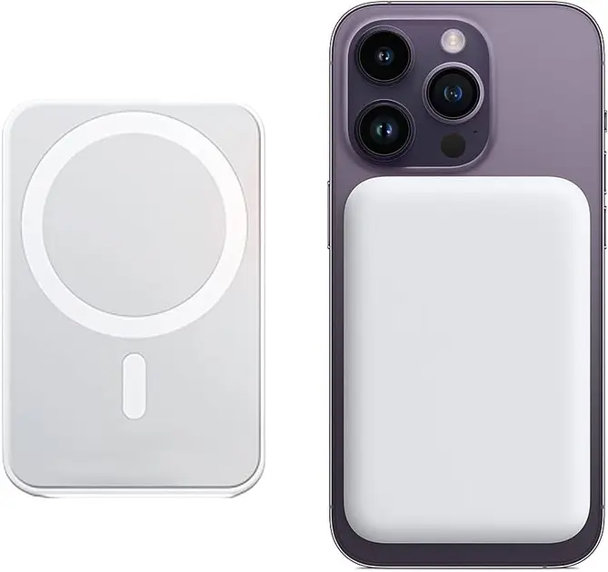 Внешний аккумулятор Magsafe Battery Pack 5000 mAh Wireless Portable Charger для iPhone - фото 2