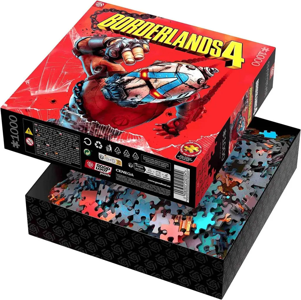 Пазл GoodLoot Borderlands 4 Break Free Psycho 1000 ел. - фото 3
