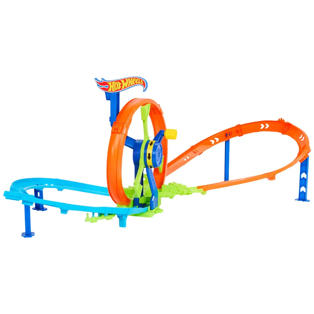 Игровой набор Hot Wheels Stunt tracks Гонки на виражах (JBX65) - фото 2