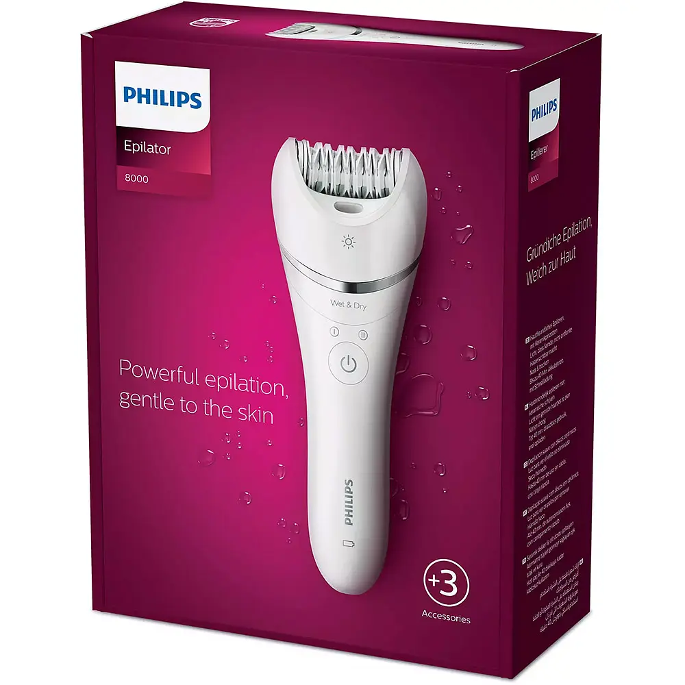 Епілятор Philips BRE700/00 білий - фото 2