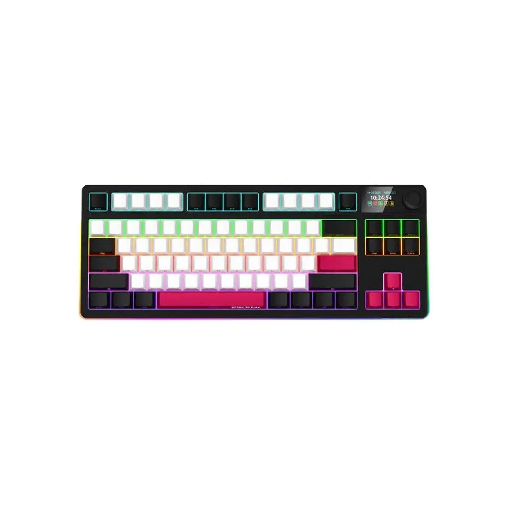 Клавіатура Lorgar KBP70TKLW Wireless TKL Mechanical Pro UA Black/Red (LRG-KBP70TKLW-BK-US)