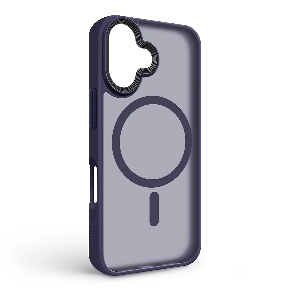 Чехол для Apple iPhone 16, Uniq MagCase, синий, противоударный, панель-накладка с MagSafe, ударопрочный TPU+PC, с магнитом MagSafe, поддержка полноценной беспроводной зарядки, ArmorStandart (ARM79497) - фото 2