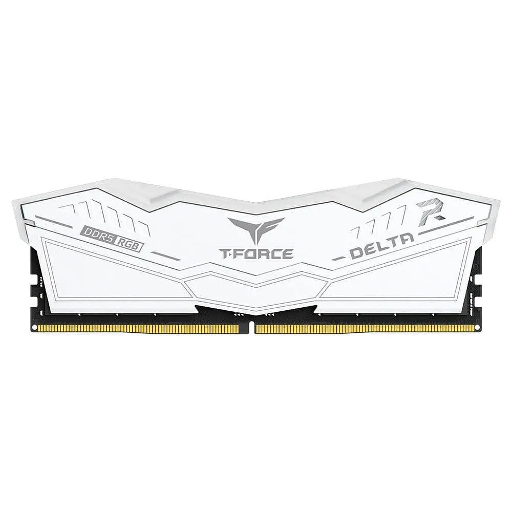 Модуль пам'яті Team DDR5 16GB (2x8) T-Force Delta 6000MHz RGB White (FF4D516G6000HC38ADC01) - фото 2