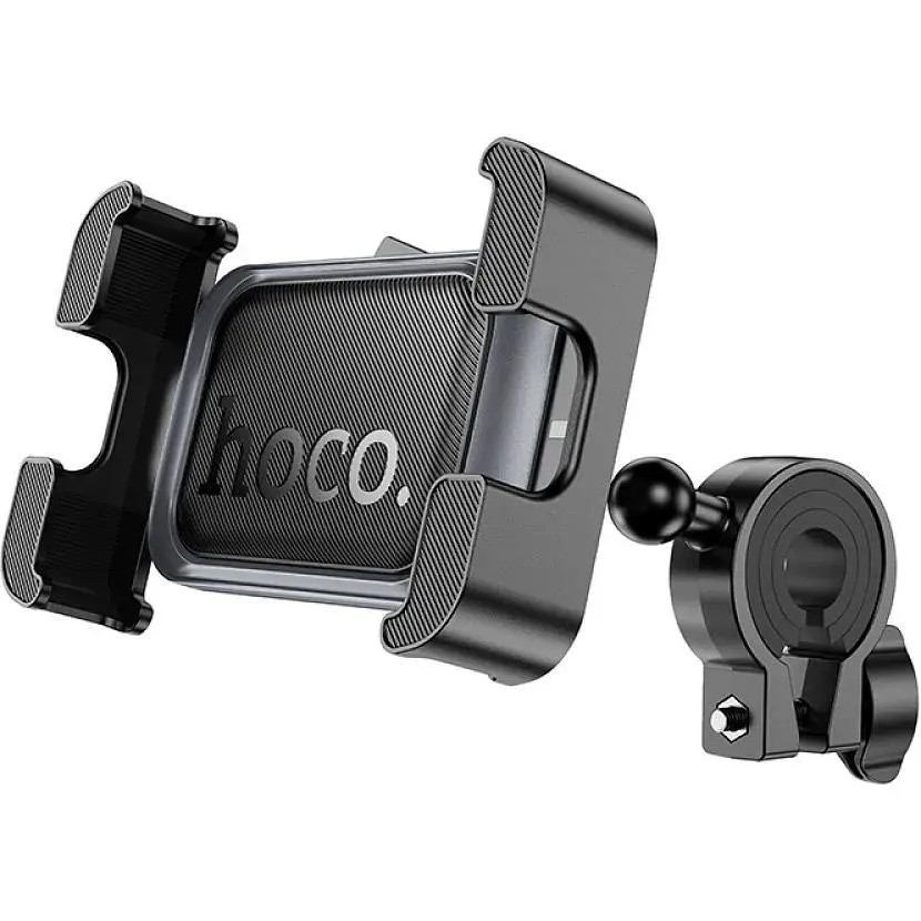Тримач для смартфона Hoco H82 Vista Black Metal Gray [140686] - фото 4